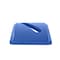 Alpine Industries Blue Recycling Slim Trash Can Paper Recycling Lid, PK3 ALP478-4-BLU-3pk - alternate 3